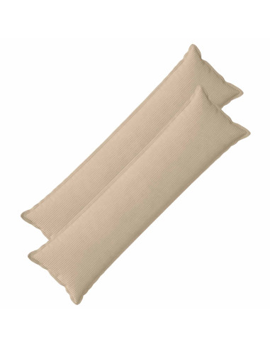 Federa 2 pz HOUTEN Tortora 40 x 145 cm corduroy