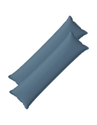 Federa 2 pz HOUTEN Blu jeans 40 x 145 cm Lino