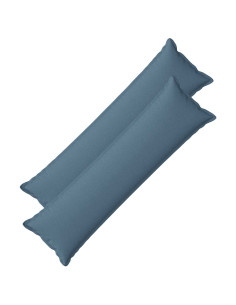 Federa 2 pz HOUTEN Blu jeans 40 x 145 cm Lino 2
