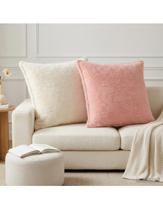Federa 2 pz HOUTEN Bianco 65 x 65 cm