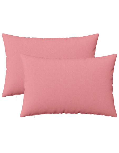 Federa 2 pz HEERLEN Rosa 30 x 50 cm Tessuto