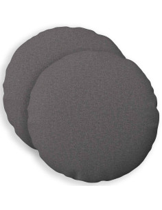 Federa 2 pz HEERLEN Grigio Chiaro Ø 30 cm Tessuto