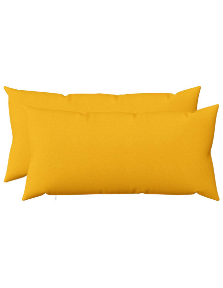 Federa 2 pz HEERLEN Giallo Chiaro 40 x 80 cm Tessuto