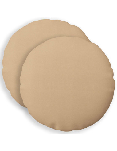 Federa 2 pz HEERLEN Crema Ø 60 cm Tessuto