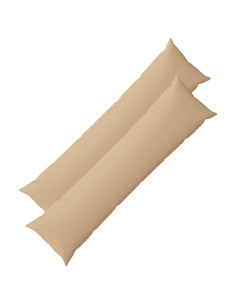 Federa 2 pz HEERLEN Crema 40 x 145 cm Tessuto