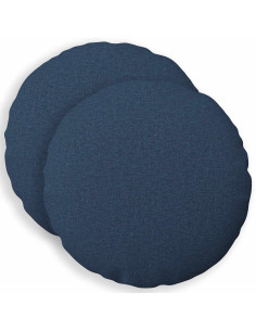 Federa 2 pz HEERLEN Blu Ø 60 cm Tessuto
