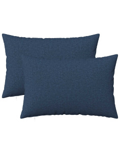 Federa 2 pz HEERLEN Blu 50 x 80 cm Tessuto