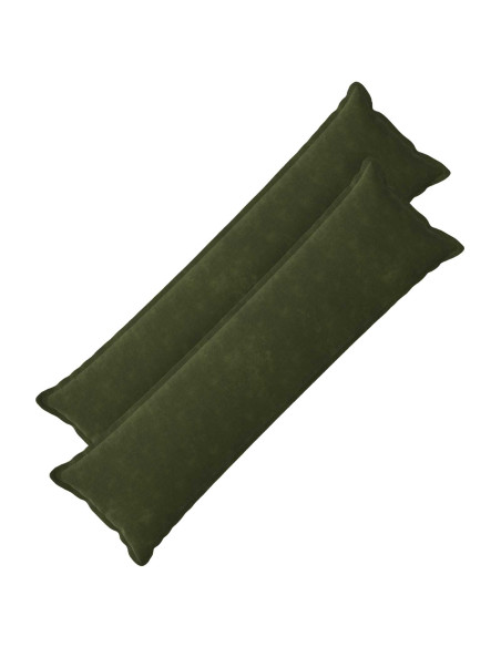 Federa 2 pcs HOUTEN Verde 40 x 145 cm Fleece in microfibra
