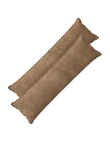 Federa 2 pcs HOUTEN Tortora 40 x 145 cm Fleece in microfibra