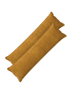 Federa 2 pcs HOUTEN Giallo 40 x 145 cm Fleece in microfibra 2