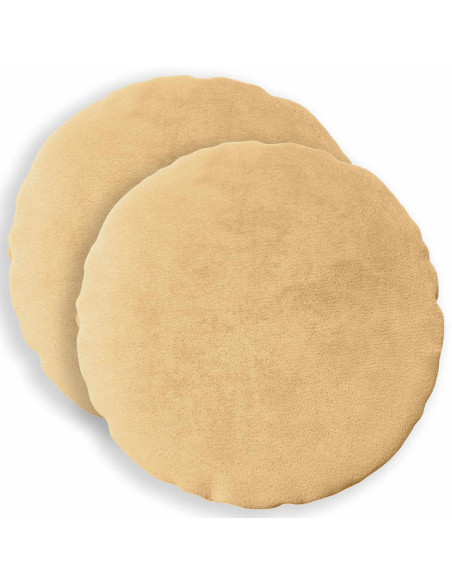 Federa 2 pcs HEERLEN Tortora Ø 40 cm Flanella
