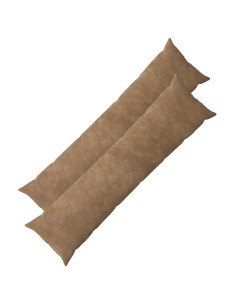 Federa 2 pcs HEERLEN Tortora 40 x 145 cm Fleece in microfibra