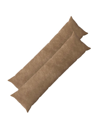Federa 2 pcs HEERLEN Tortora 40 x 145 cm Fleece in microfibra