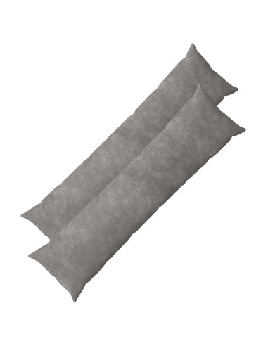 Federa 2 pcs HEERLEN Grigio Chiaro 40 x 145 cm
