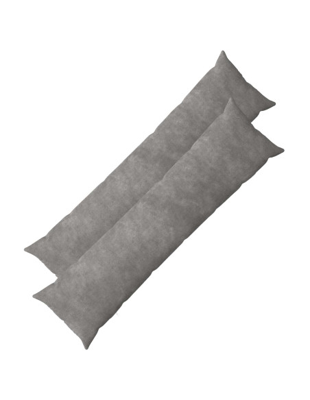Federa 2 pcs HEERLEN Grigio Chiaro 40 x 145 cm