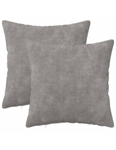 Federa 2 pcs HEERLEN Grigio Chiaro 30 x 30 cm