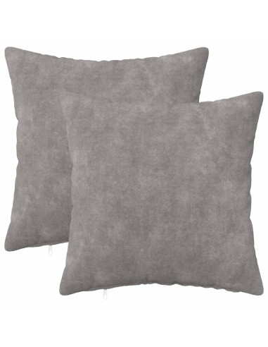 Federa 2 pcs HEERLEN Grigio Chiaro 30 x 30 cm