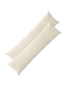 Federa 2 pcs HEERLEN Crema 40 x 145 cm Fleece in microfibra