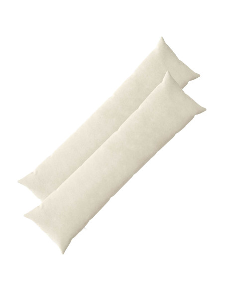 Federa 2 pcs HEERLEN Crema 40 x 145 cm Fleece in microfibra