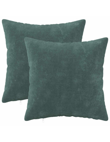 Federa 2 pcs HEERLEN Blu mare 30 x 30 cm Fleece in microfibra