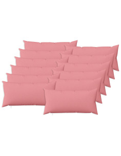 Federa 12 pz HEERLEN Rosa 40 x 80 cm Tessuto