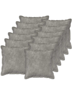 Federa 12 pcs HOUTEN Grigio Chiaro 50 x 50 cm