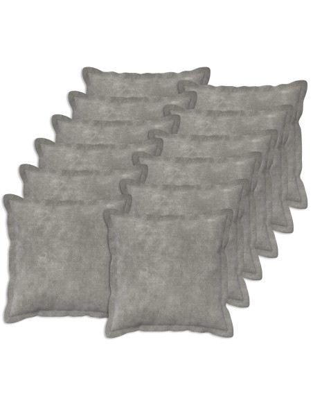 Federa 12 pcs HOUTEN Grigio Chiaro 50 x 50 cm