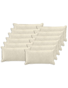 Federa 12 pcs HOUTEN Crema 40 x 80 cm Fleece in microfibra