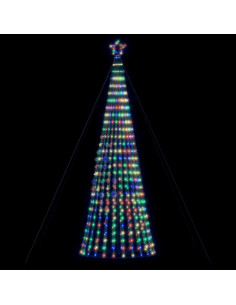 Albero di Natale a LED 1028 LED Colorato 403 cm