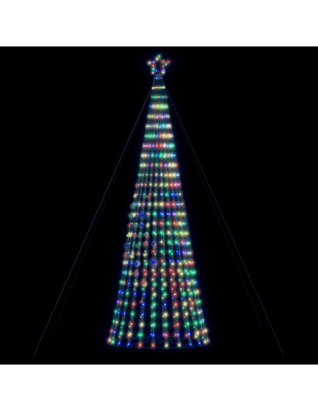 Albero di Natale a LED 1028 LED Colorato 403 cm