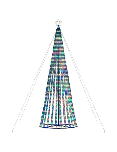 Albero di Natale a LED 1028 LED Colorato 403 cm