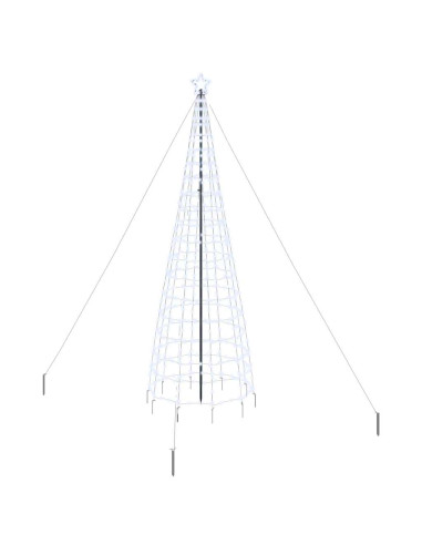 Albero di Natale LED EKENAS 400 cm 800 LED Bianco freddo