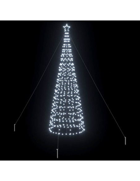 Albero di Natale LED EKENAS 400 cm 800 LED Bianco freddo