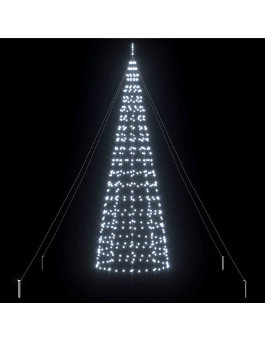 Albero di Natale LED EKENAS 400 cm 800 LED Bianco freddo