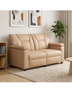 Divano Cappuccino 151 x 85 x 93 cm Similpelle