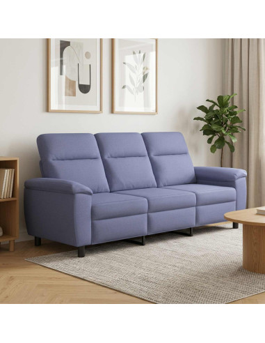 Divano Blu jeans 214 x 90 x 95 cm Tessuto