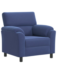 Divano Blu Polizia 94 x 85 x 93 cm Velluto 2