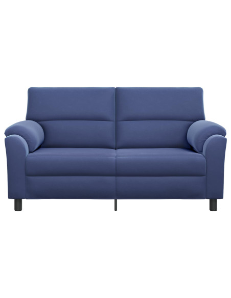 Divano Blu Polizia 174 x 85 x 93 cm Velluto