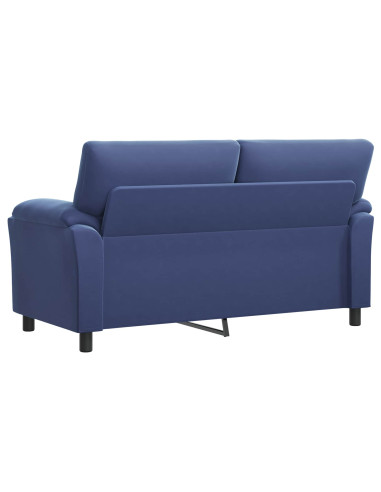 Divano Blu Polizia 174 x 85 x 93 cm Velluto