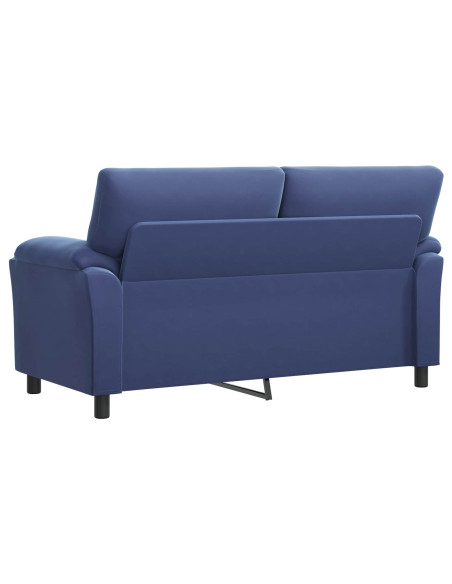 Divano Blu Polizia 174 x 85 x 93 cm Velluto
