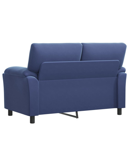 Divano Blu Polizia 154 x 85 x 93 cm Velluto