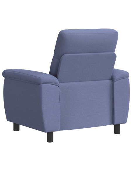 Divano Blu jeans 95 x 90 x 95 cm Tessuto