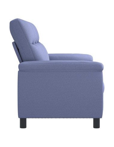 Divano Blu jeans 214 x 90 x 95 cm Tessuto