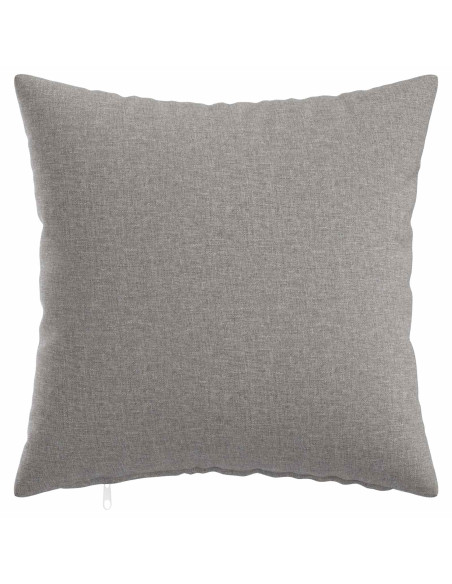 Federa 6 pz HEERLEN Grigio Nuvola 45 x 45 cm Tessuto