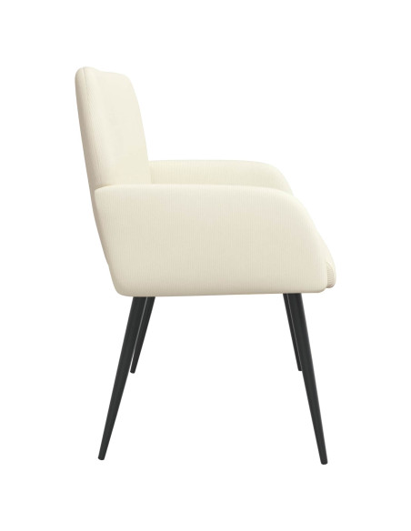 Divano 2 posti con gambe in metallo 2 posto Crema