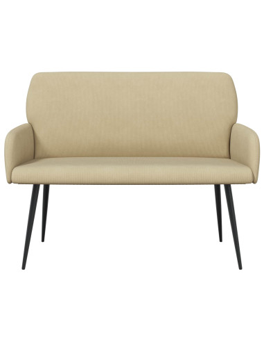 Divano 2 posti con gambe in metallo 2 posto Grigio Verde