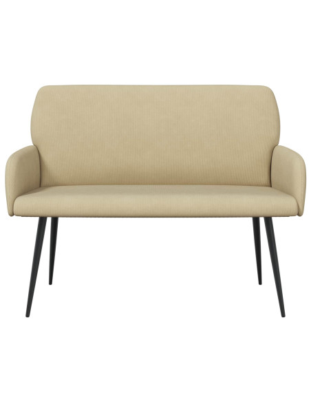 Divano 2 posti con gambe in metallo 2 posto Grigio Verde
