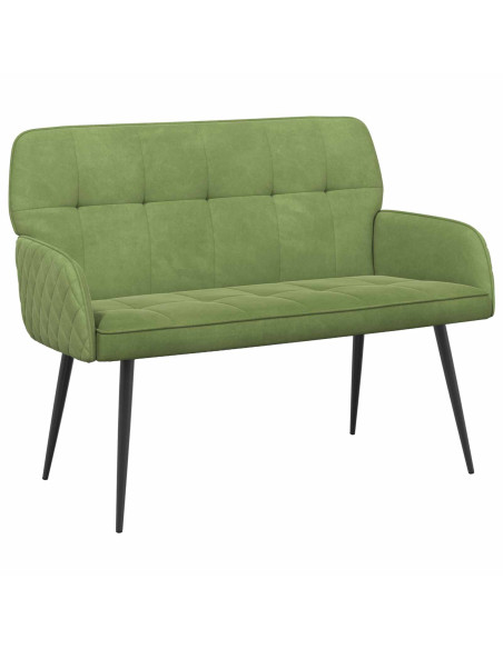 Divano a 2 posti con gambe in metallo 2 posto Verde chiaro