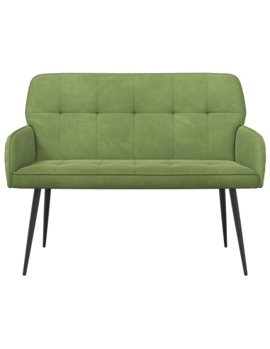 Divano a 2 posti con gambe in metallo 2 posto Verde chiaro