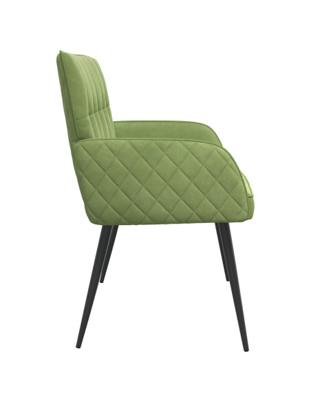 Divano a 2 posti con gambe in metallo 2 posto Verde chiaro